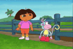 Game Boy Advance Video - Dora the Explorer - Volume 1 Screenshot 1
